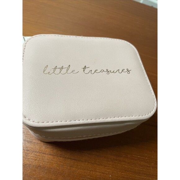 LC Lauren Conrad Pink Travel Jewelery zipper Style Jewelry Caddy NWT NEW - Picture 7 of 8